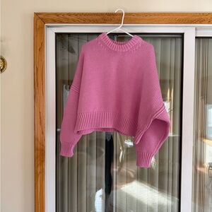 NWT Sold Out Sézane Virgil Jumper, Rose Summer